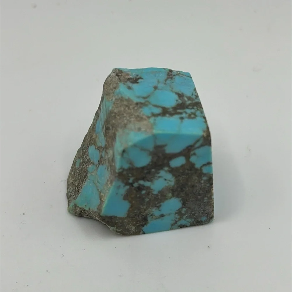 2 Natural Turquoise nuggets stones rocks .  Jewelry making